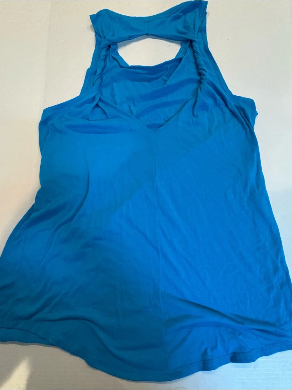 No Boundaries Bright Teal Blue Sleeveless Swim Coverup